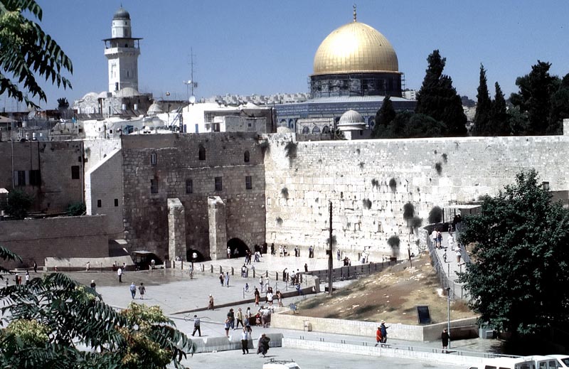 Klagemauer mit dem Felsendom